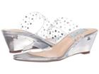 Blue By Betsey Johnson Vana (silver) Women's Wedge Shoes