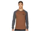 O'neill Arcata Henley Knits Top (toffee) Men's Clothing