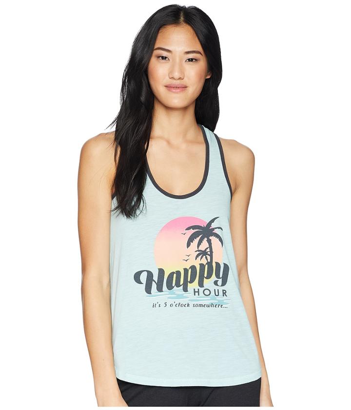 P.j. Salvage Playful Prints Tank (mint) Women's Pajama