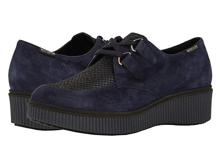 Mephisto Evony (indigo Velcalf Premium/navy Miami) Women's Shoes
