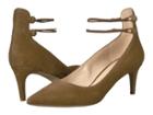 Nine West Sawtelle (green Suede) Women's 1-2 Inch Heel Shoes