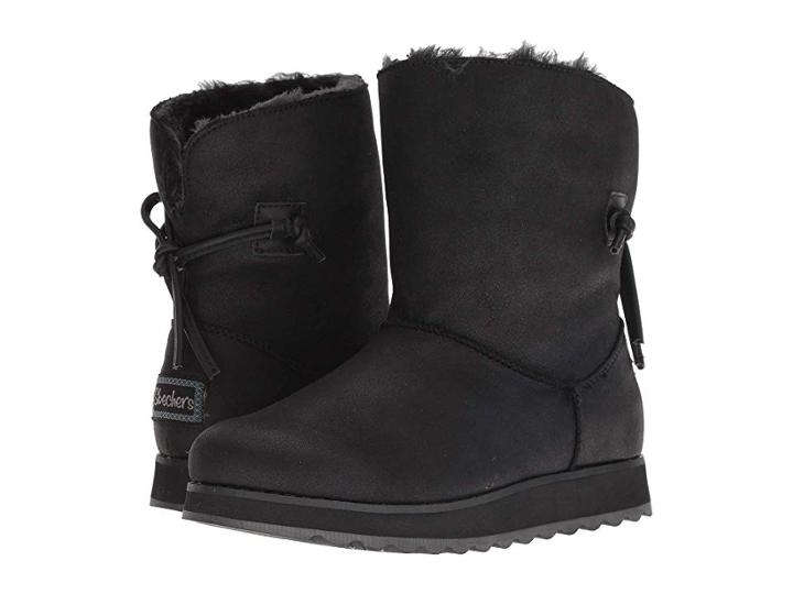 Skechers Keepsakes 2.0 (black) Women's Boots