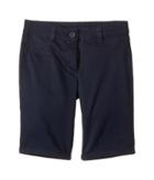 Nautica Kids Five-pocket Sateen Bermuda Shorts (little Kids) (su Navy) Girl's Shorts