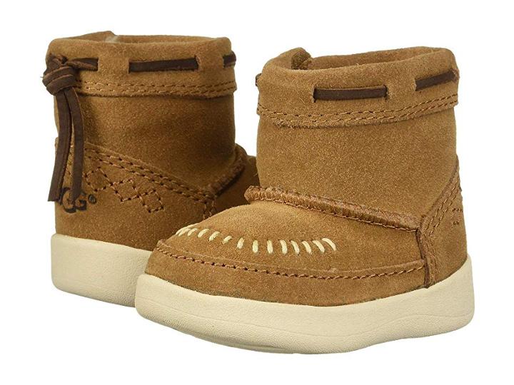 Ugg Kids Cali Moc Campfire Bootie (infant/toddler) (chestnut) Girls Shoes