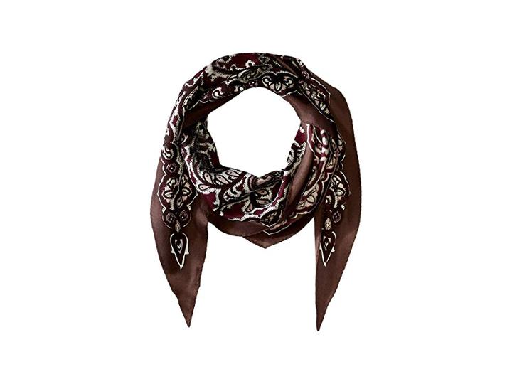 Echo Design Ornate Paisley Silk Diamond Scarf (pickled Beet) Scarves