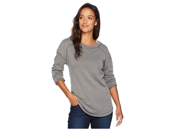 Jag Jeans Belle Sweatshirt (grey Streak) Women's Sweatshirt