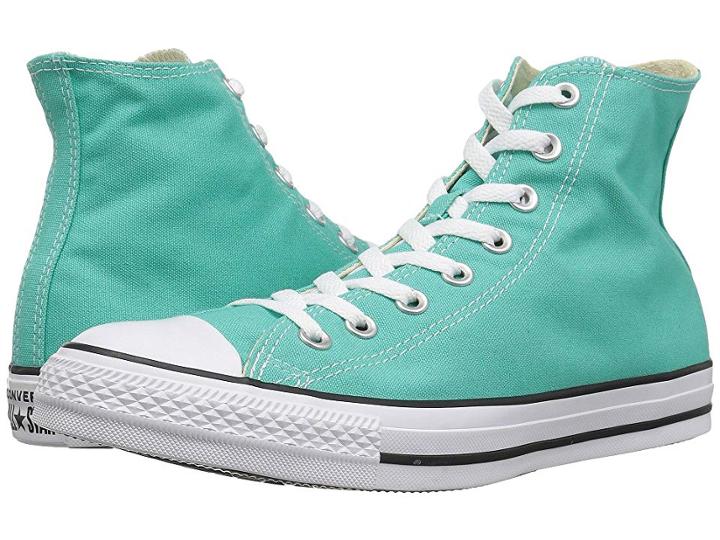 Converse Chuck Taylor(r) All Star(r) Seasonal Color Hi (pure Teal) Lace Up Casual Shoes