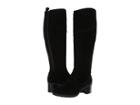 Easy Spirit Grazes (black/black Rich Suede) Women's Pull-on Boots