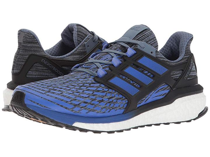 Adidas Running Energy Boost (raw Steel/hi-res Blue/core Black) Men's Running Shoes