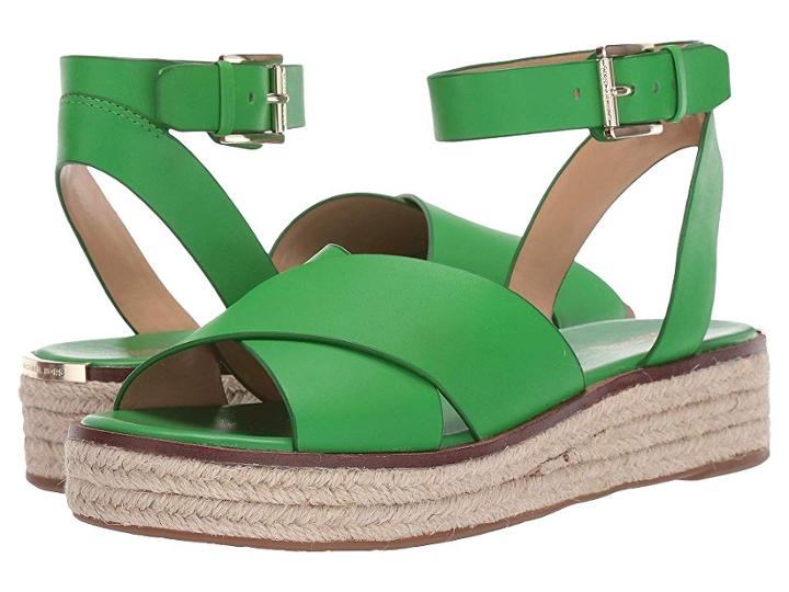 Michael Michael Kors Abbott Sandal (palm) Women's Shoes