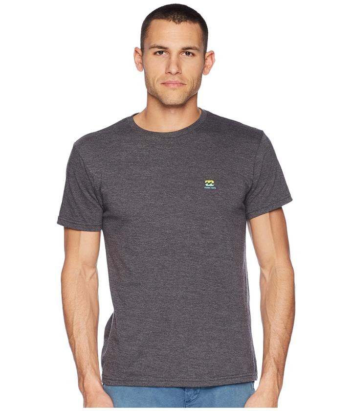 Billabong Free 73 T-shirt (black Heather) Men's T Shirt