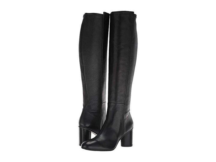 Stuart Weitzman Eloise 75 (black Tonal Bama) Women's Shoes