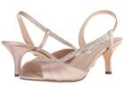 Nina Cabell (taupe Satin) Women's 1-2 Inch Heel Shoes