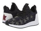 Ash Jaguar (midnight Knit/gold/black Stretch Lycra) Women's Lace Up Casual Shoes