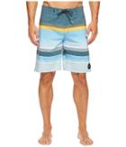 Quiksilver Swell Vision 20 Beach Shorts (indian Teal) Men's Swimwear