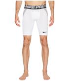 Nike Pro Hypercool Short (white/black/white/black) Men's Shorts