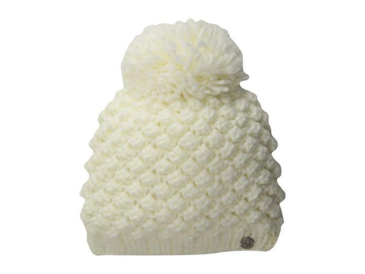 Spyder Kids Brrr Berry Hat (little Kids/big Kids) (white/alloy) Caps