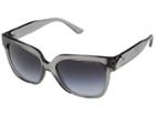 Michael Kors Ena 0mk2054 55mm (grey Transparent/grey Gradient) Fashion Sunglasses