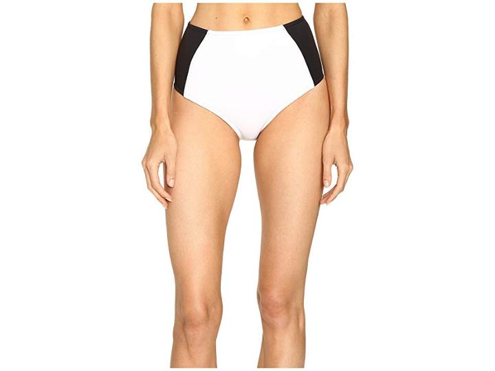 Stella Mccartney Stella Iconic High Waist Pant (black/stone/white) Women's Swimwear