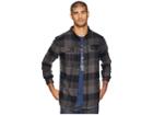 Columbia Flare Guntm Flannel Iii Long-sleeve Shirt (shark Large Plaid) Men's Clothing