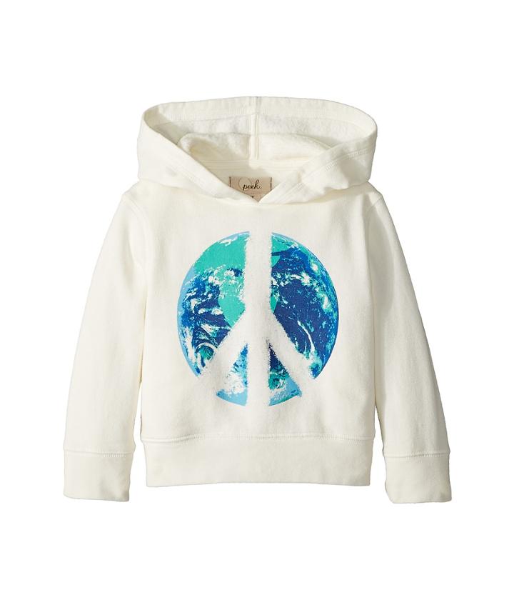 Peek Use Your Smile Hoodie (toddler/little Kids/big Kids) (ivory) Girl's Sweatshirt