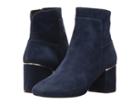 Cole Haan Arden Grand Bootie (marine Blue Suede) Women's Boots