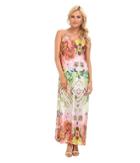 Kas New York Suri Maxi Dress (exlopsive Floral Print) Women's Dress