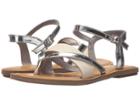 Toms Lexie Sandal (silver Specchio/hemp) Women's Sandals