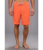 Tommy Bahama The Baja Poolside 9 Swim Trunks (orange Blast) Men's Swimwear