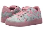Geox Kids Kommodor 4 (little Kid) (light Grey/pink) Girl's Shoes