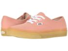 Vans Authentictm (muted Clay/gum) Skate Shoes