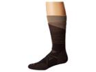 Smartwool Phd Outdoor Medium Pattern Crew (black) Men's Crew Cut Socks Shoes