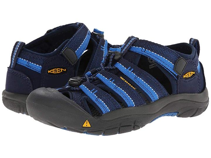 Keen Kids Newport H2 (little Kid/big Kid) (dress Blue/daphne) Boys Shoes