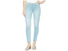 Hudson Nico Mid-rise Ankle Raw Hem Super Skinny In Miss You (miss You) Women's Jeans
