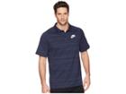 Nike Nsw Av15 Polo Knit (obsidian/heather/white) Men's Clothing