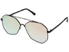 Thomas James La By Perverse Sunglasses Waverly (black/pink Mirror) Fashion Sunglasses