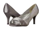 Annie Lillian (silver Satin) Women's Shoes