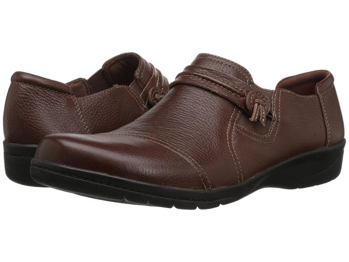 Clarks Cheyn Madi (tan Tumbled Leather) Women's Shoes