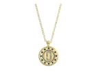 Marc Jacobs Medallion Double Sided Pendant Necklace (gold) Necklace