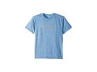 Vissla Kids Foundation T-shirt Top (big Kids) (royal Wash Heather) Boy's T Shirt