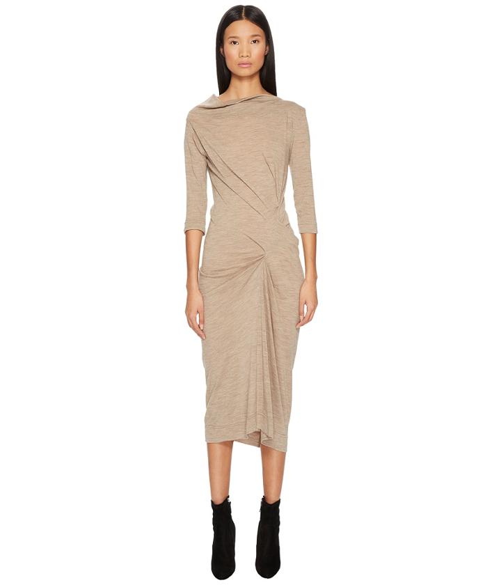 Vivienne Westwood Taxa Jersey Dress (beige) Women's Dress