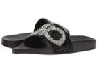 Salvatore Ferragamo Pvc Pool Slide (nero) Women's Slide Shoes