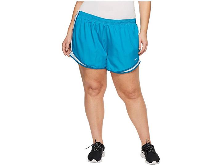 Nike Dry Tempo Running Short (size 1x-3x) (blue Force/blue Force/obsidian/wolf Grey) Women's Shorts