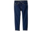 7 For All Mankind Kids Skinny Jeans In Rinsed Indigo (little Kids) (rinsed Indigo) Girl's Jeans