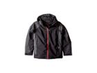 Spyder Kids Tresh Jacket (big Kids) (black/black/hibiscus) Girl's Coat