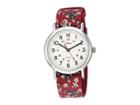 Timex Style Weekender Slip-thru (maroon/white) Watches