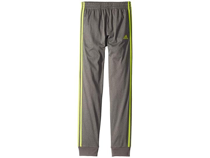 Adidas Kids Impact Tricot Jogger (big Kids) (dark Grey) Boy's Casual Pants