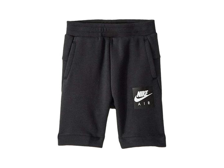 Nike Kids Nike Air Knit Shorts (toddler) (black) Boy's Shorts