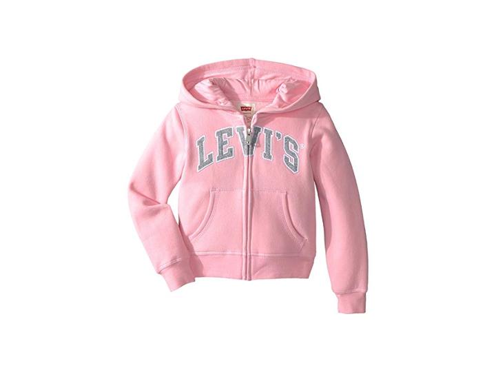 Levi's(r) Kids Iconic Hoodie (toddler) (candy Pink) Girl's Sweatshirt
