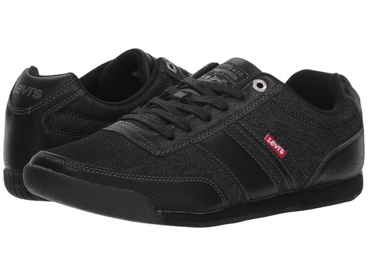 Levi's(r) Shoes Tustin Denim (black/charcoal) Men's  Shoes
